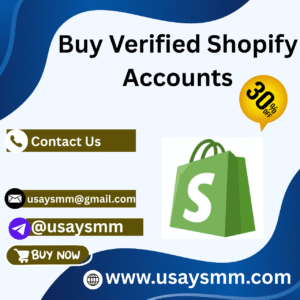 Buy Verified Shopify Accounts