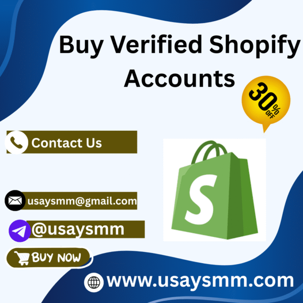 Buy Verified Shopify Accounts